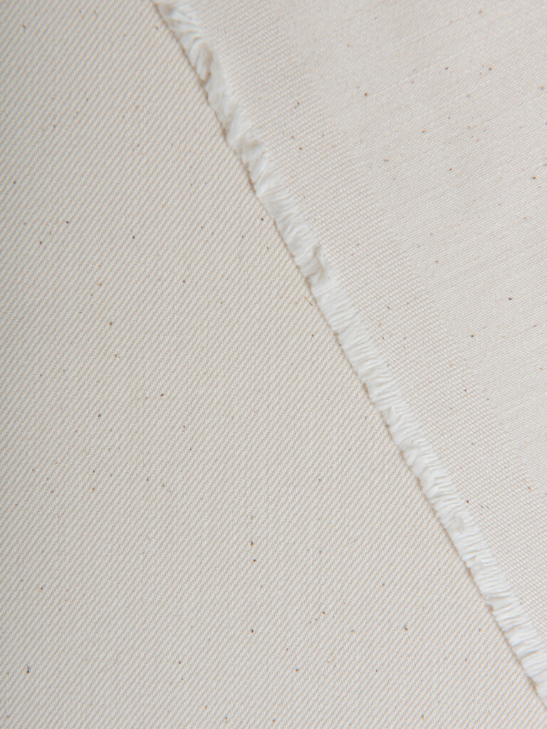 13oz Økologisk denim, Ufarget