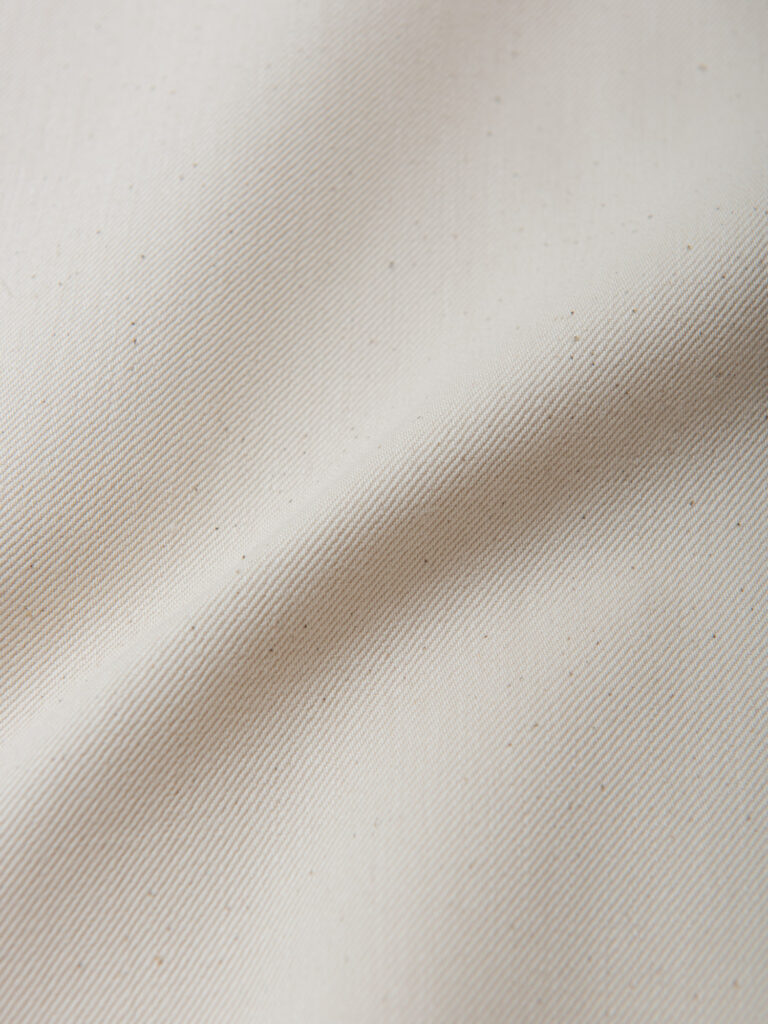 13oz Økologisk denim, Ufarget