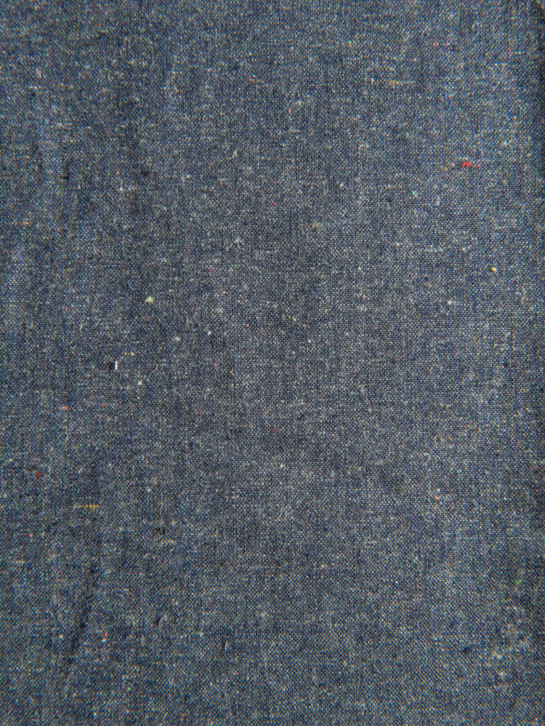 Resirkulert Hamp Chambray, Indigo