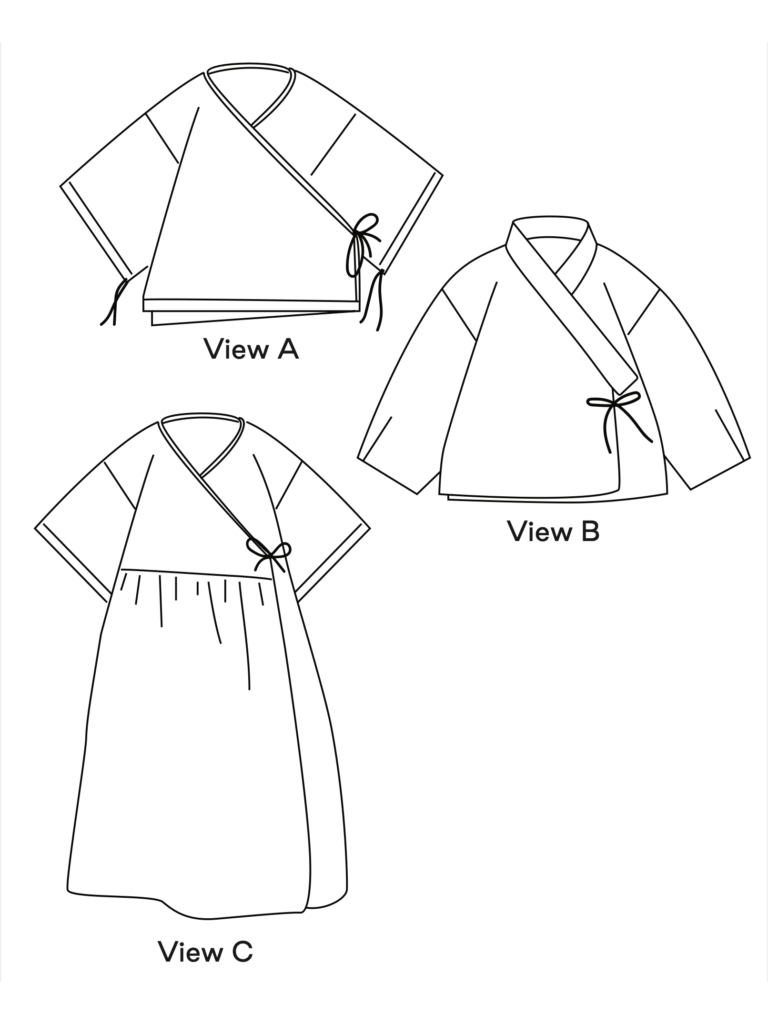 Helios Dress/Top, Zero Waste Mønster