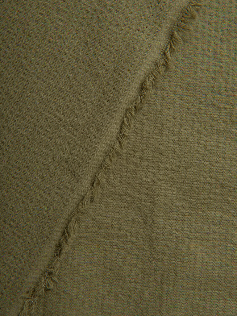 Japansk Krepp, Mosegrønn (184cm)