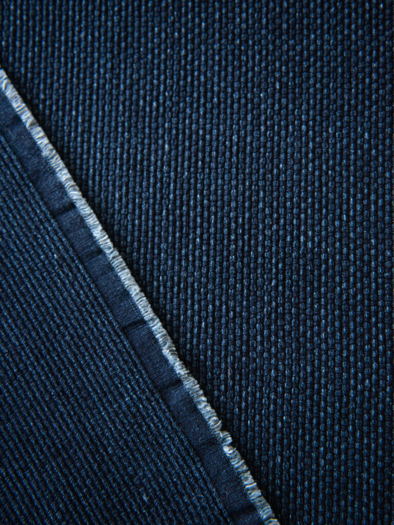 Japansk Sashiko Denim, Indigo