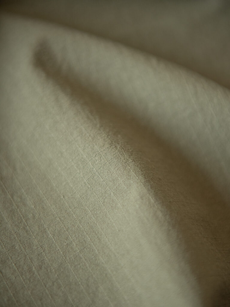 Japansk Øko. Bomullsripstop, Matcha