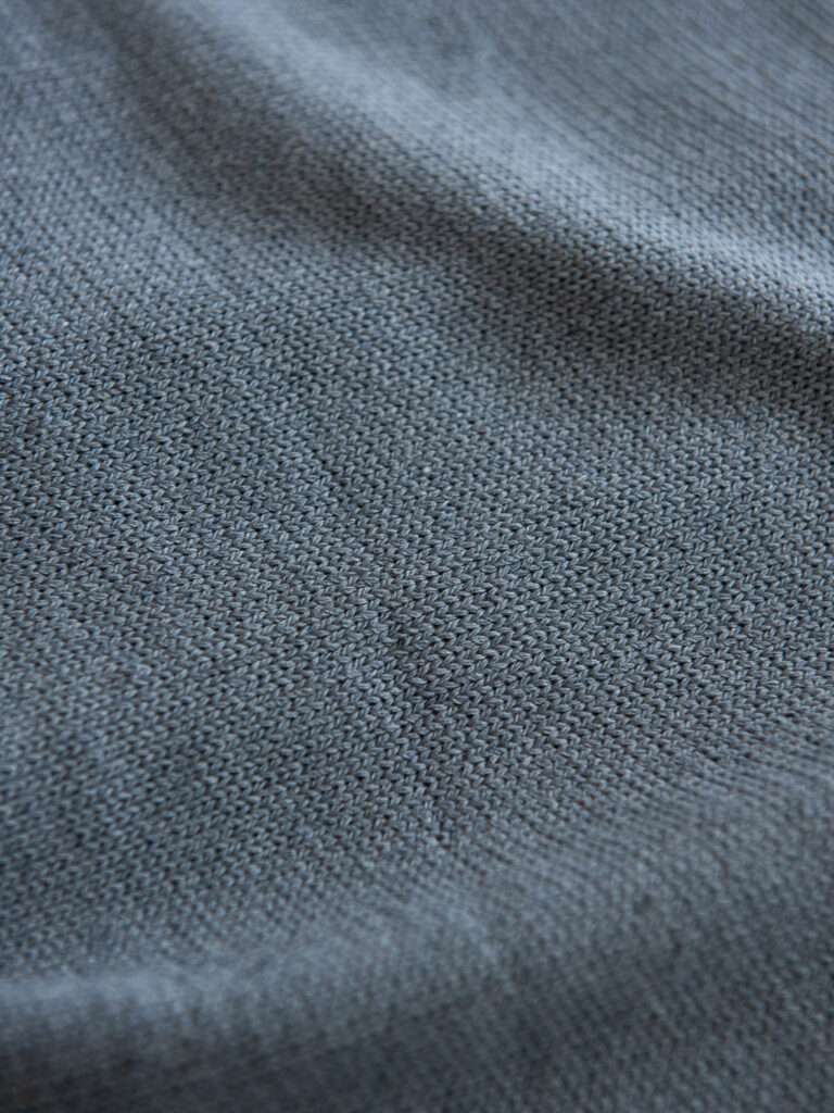 Resirkulert Jersey, Lys indigo
