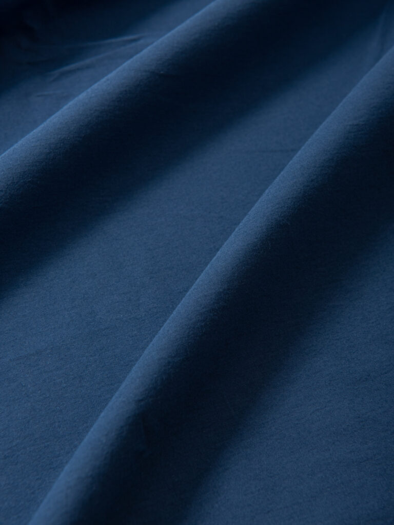 Typewriter Poplin, Navy