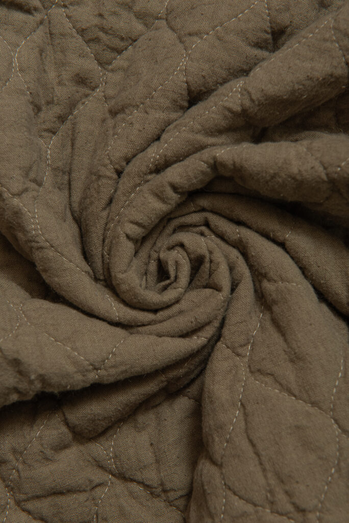 Japansk Quilt, lys oliven