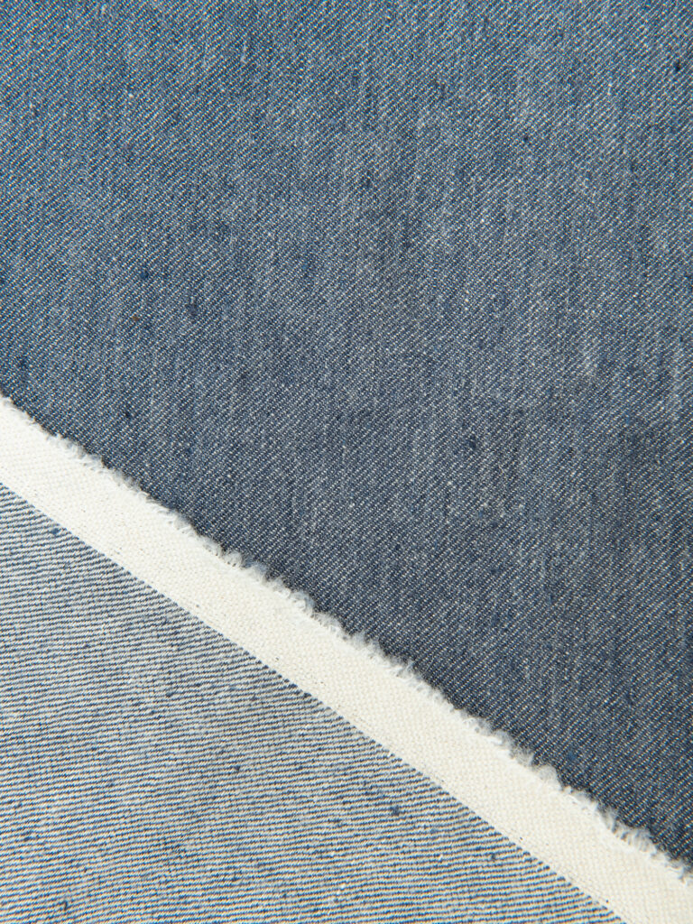 Denim i lin & ull, Indigo