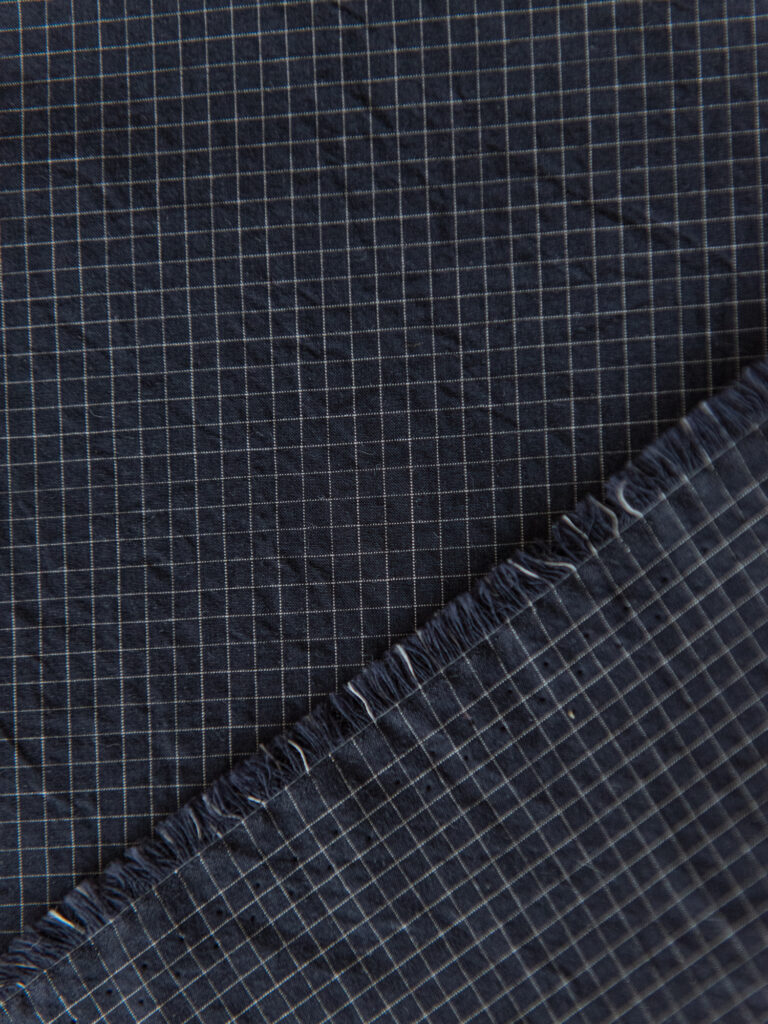 Typewriter Poplin, Ink grid