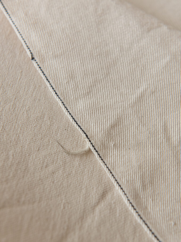 Fransk Resirkulert Twill, Ufarget