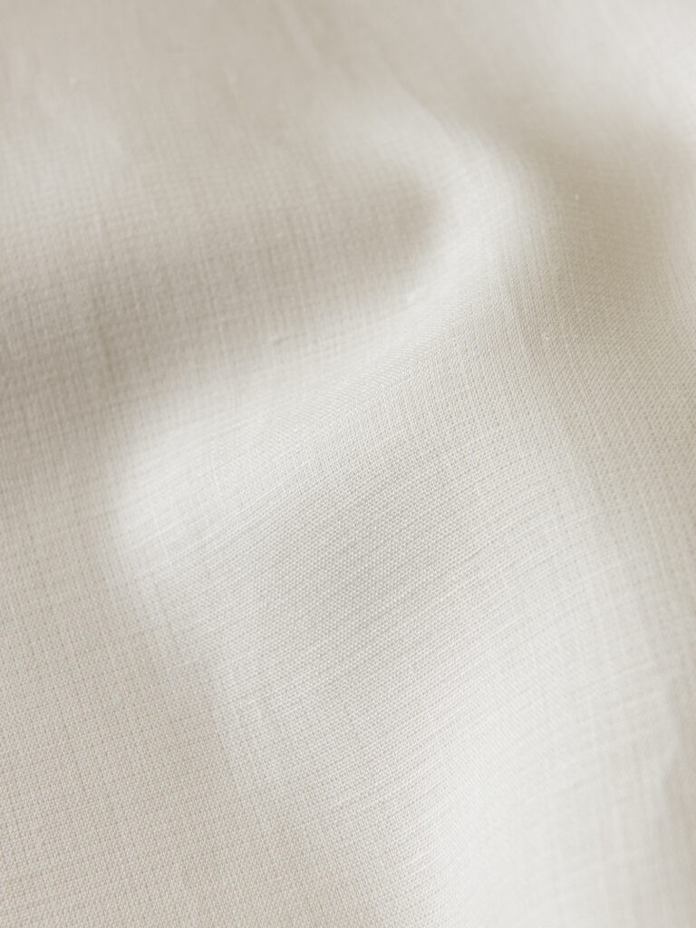 Dobbelvevd lin, Hvit (55cm)