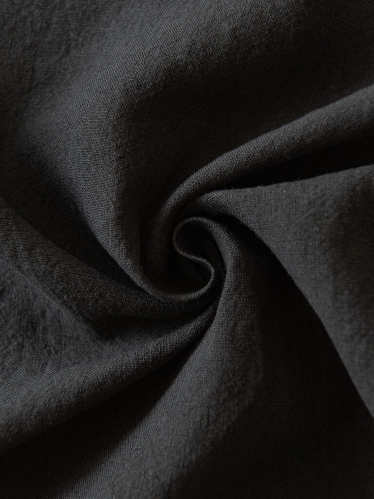 Lin-poplin, Off black