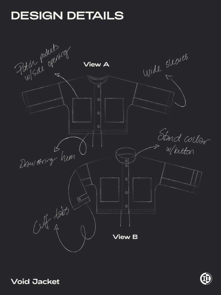Void Jacket, PDF Symønster